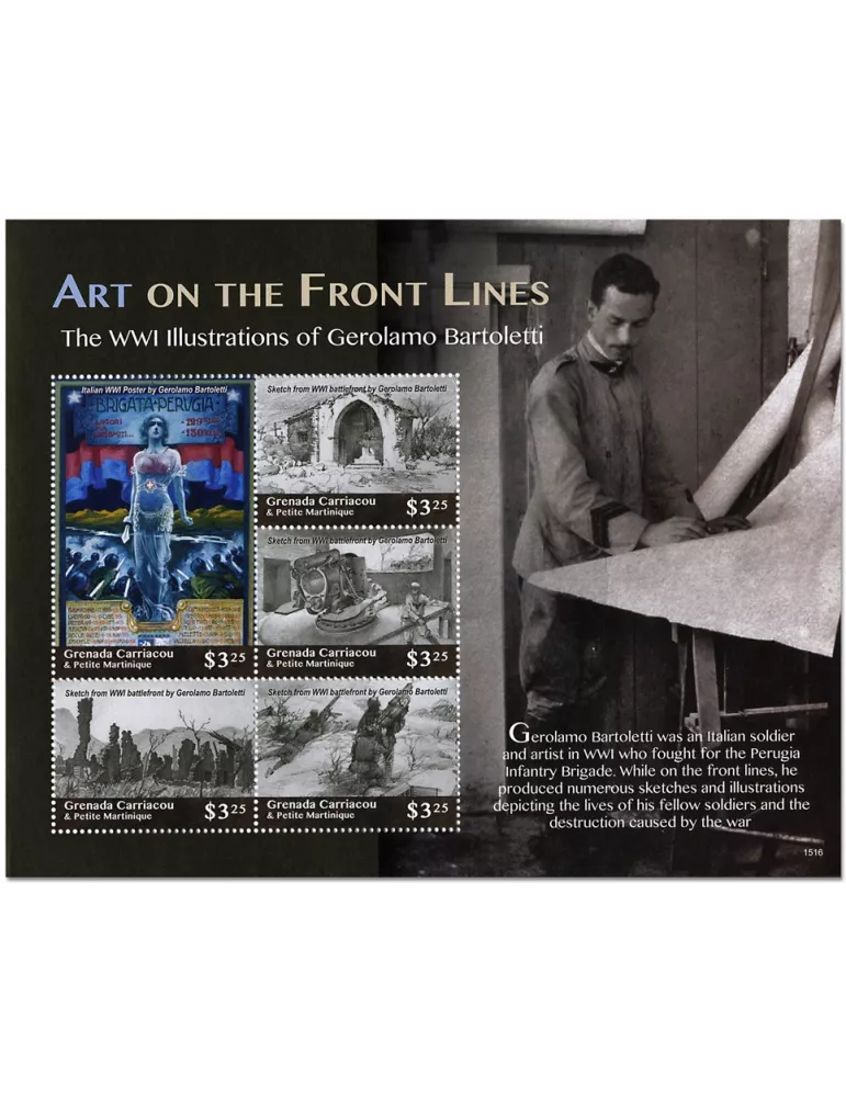 n° 4214A/4214E - Timbre GRENADINES Poste