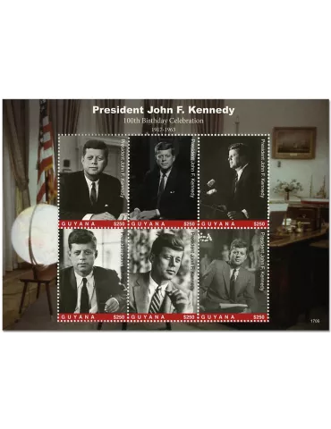 n° 6829/6834 - Timbre GUYANA Poste