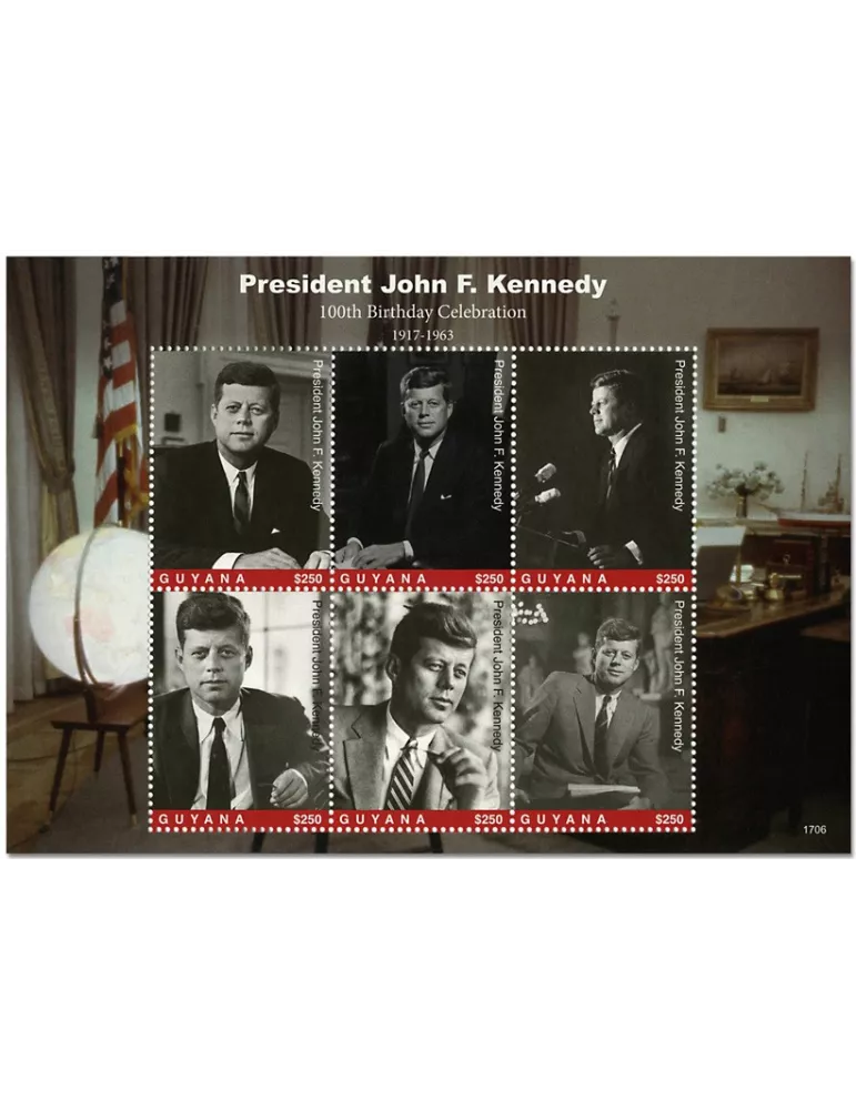 n° 6829/6834 - Timbre GUYANA Poste