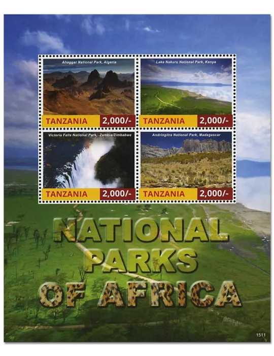 n° 3979B/3979E - Timbre TANZANIE Poste