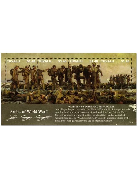 n° 1851/1854 - Timbre TUVALU Poste