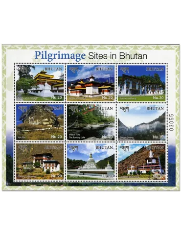 n° 2188/2196 - Timbre BHOUTAN Poste