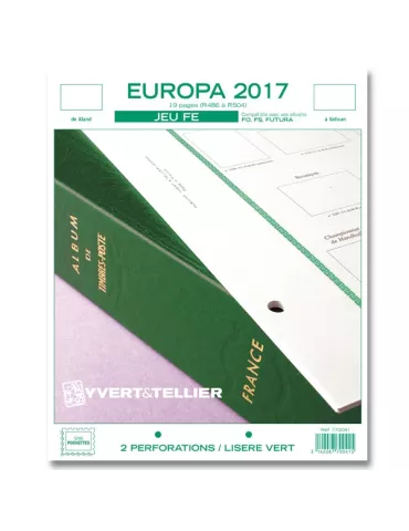 EUROPA FE : 2017 (JEUX SANS POCHETTES)