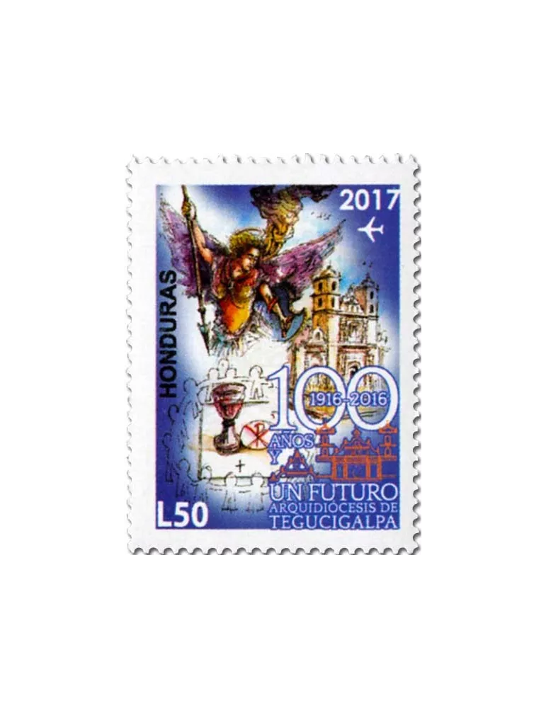 n° 1440/1448 - Timbre HONDURAS Timbres pour poste aérienne