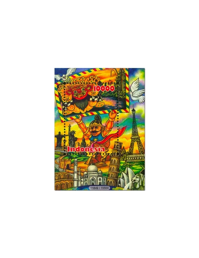 n° 327 - Timbre INDONESIE Blocs et feuillets