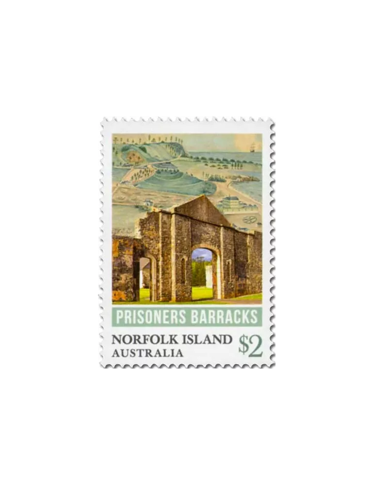 n° 1196/1197 - Timbre NORFOLK Poste