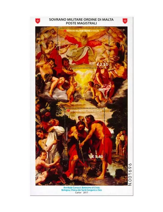 n° F1382 - Timbre ORDRE de MALTE Poste