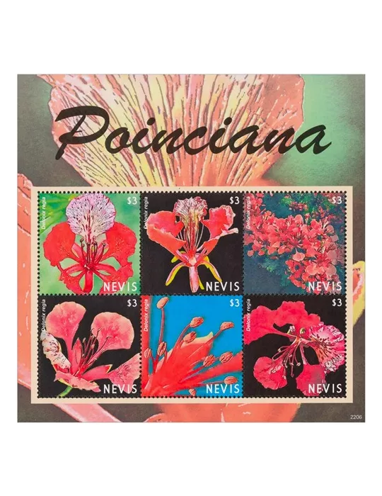 n° 2990/2995 - Timbre NEVIS Poste