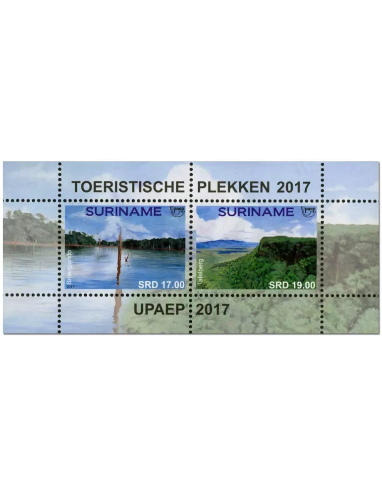 n° 125 - Timbre SURINAM Blocs et feuillets