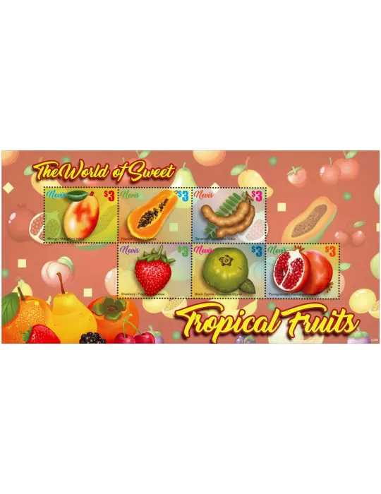 n° 3009/3014 - Timbre NEVIS Poste