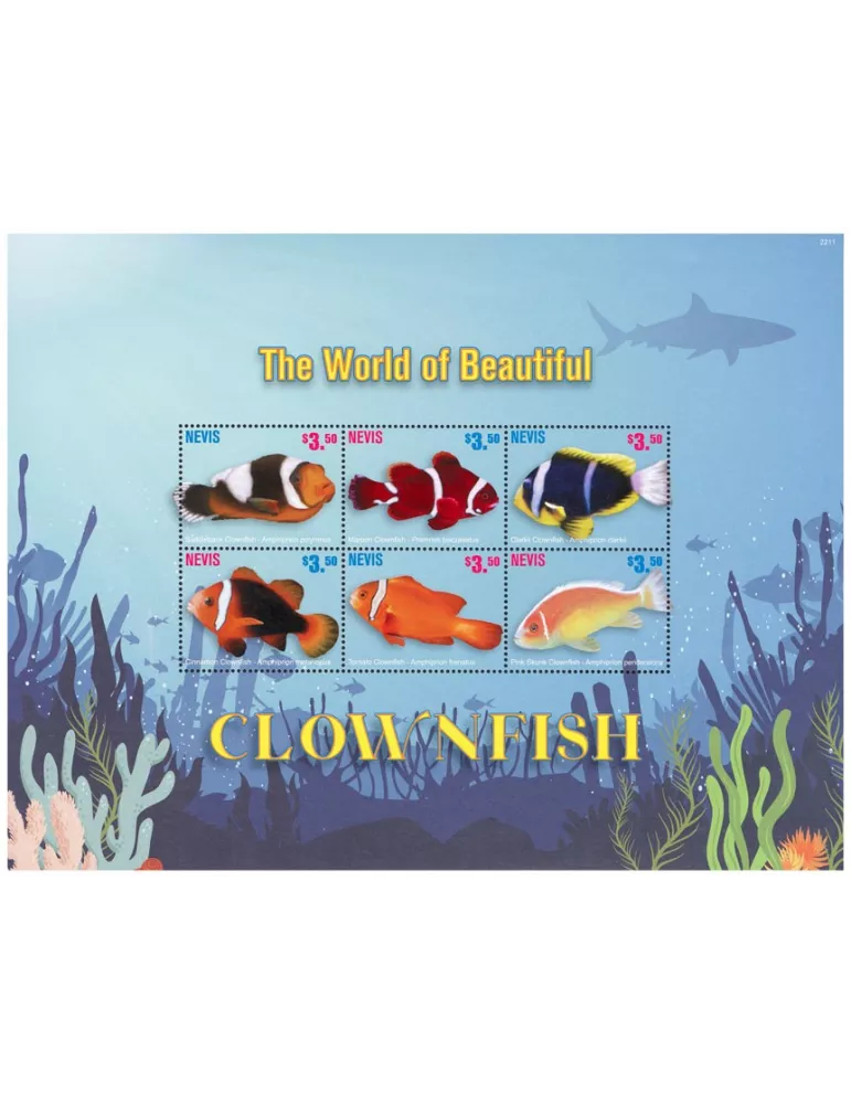 n° 3019/3024 - Timbre NEVIS Poste