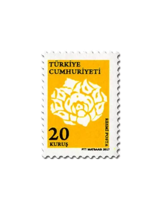n° 343/347 - Timbre TURQUIE Timbres de service