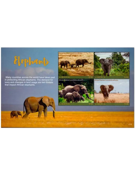 n° 5938/5941 - Timbre LIBERIA Poste