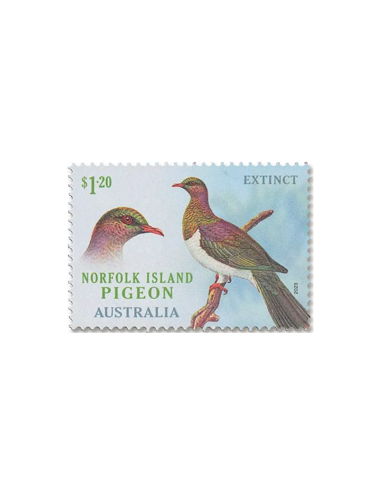 n° 1235/1236 - Timbre NORFOLK Poste