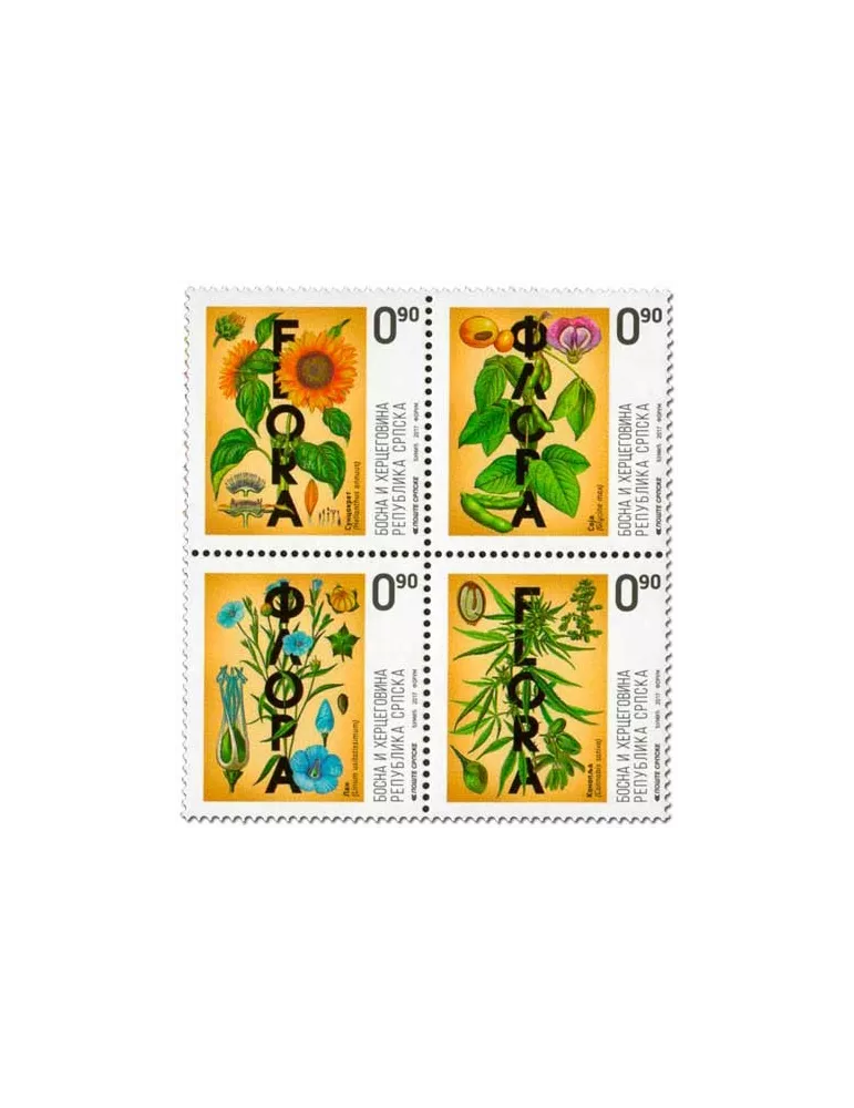 n° 674/677 - Timbre REPUBLIQUE SERBE (DE BOSNIE) Poste