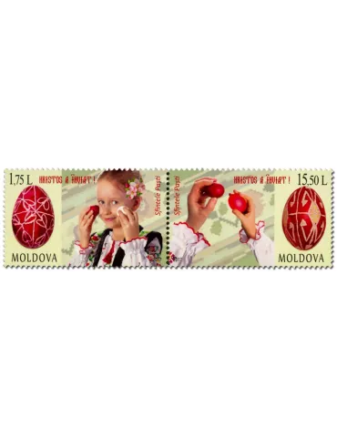n° 863/864 - Timbre MOLDAVIE Poste