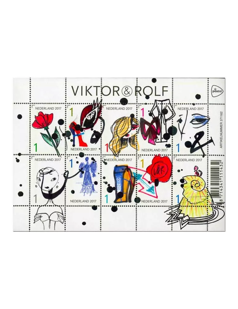 n° 3559/3568 - Timbre PAYS-BAS Poste