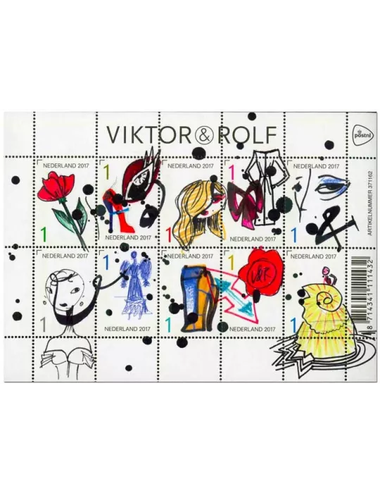 n° 3559/3568 - Timbre PAYS-BAS Poste