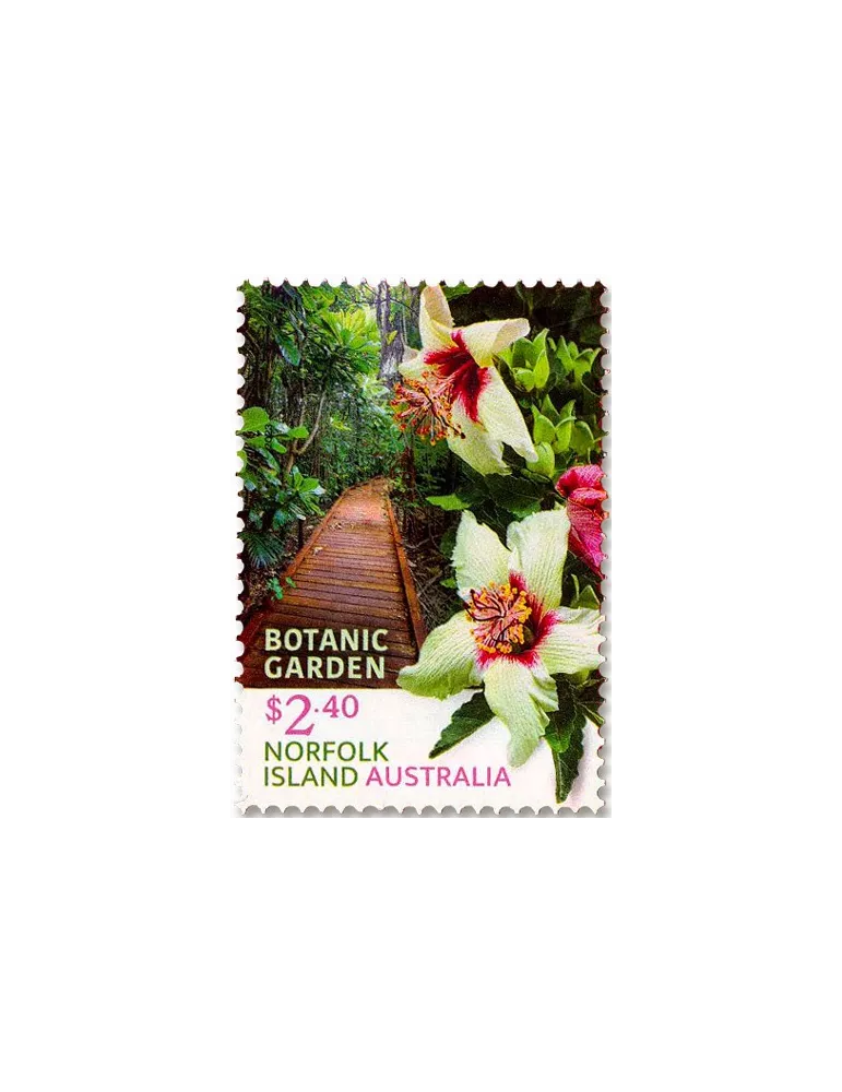 n° 1237/1238 - Timbre NORFOLK Poste