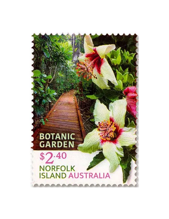 n° 1237/1238 - Timbre NORFOLK Poste