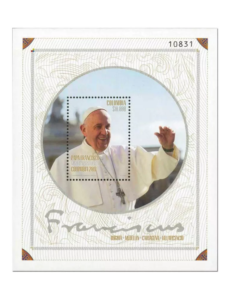 n° 86 - Timbre COLOMBIE Blocs et feuillets