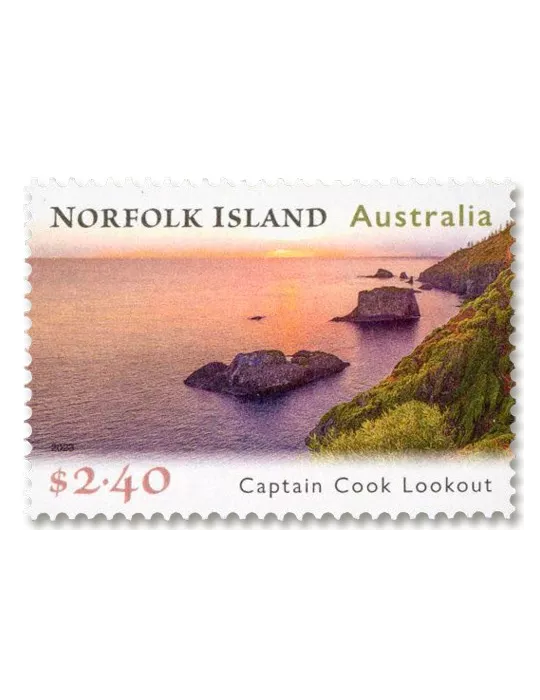 n° 1239/1240 - Timbre NORFOLK Poste