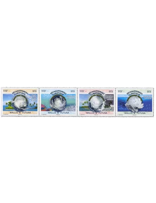 n° 877/880 - Timbre Wallis et Futuna Poste