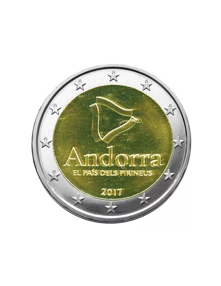 BU : 2 EURO COMMEMORATIVE 2017 : ANDORRE (Le pays des Pyrénées)