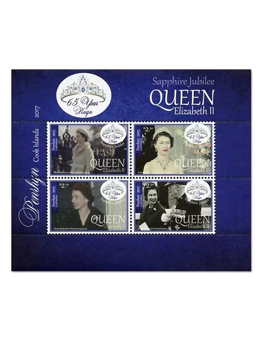 n°123 - Timbre PENRHYN Blocs et feuillets