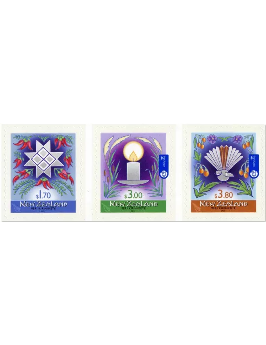 n° 3721/3723 - Timbre NOUVELLE-ZELANDE Poste