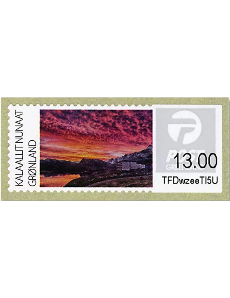 n°17/20 - Timbre GROENLAND Timbres de distributeurs