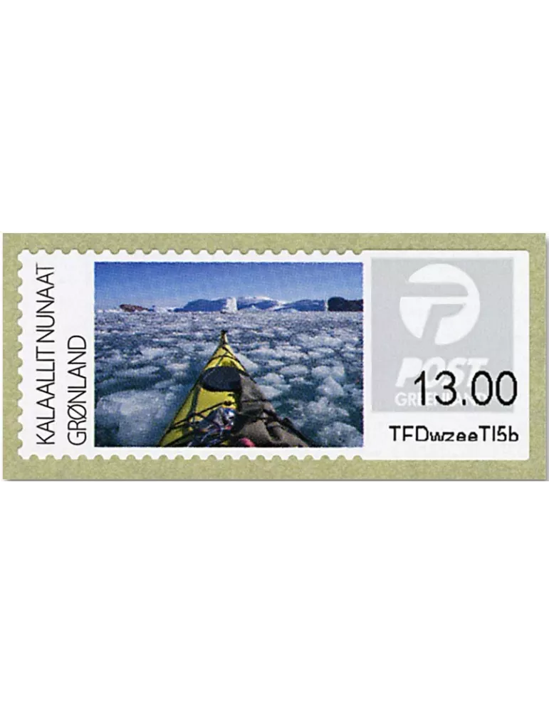 n°17/20 - Timbre GROENLAND Timbres de distributeurs