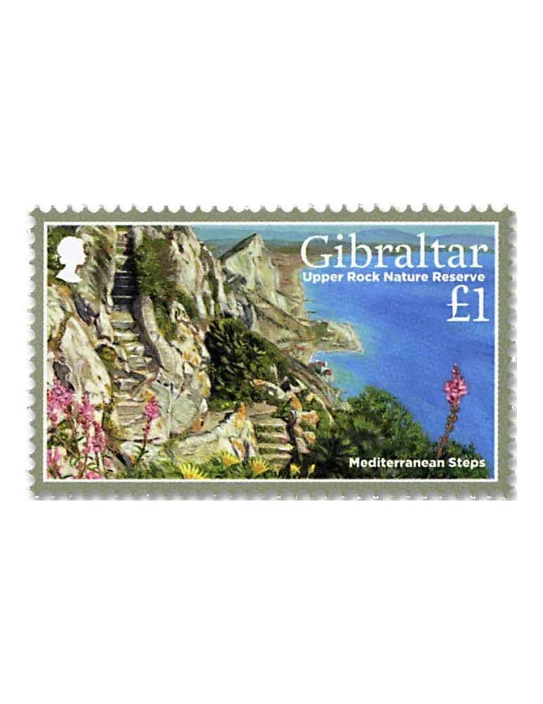 n°1819/1825 - Timbre GIBRALTAR Poste