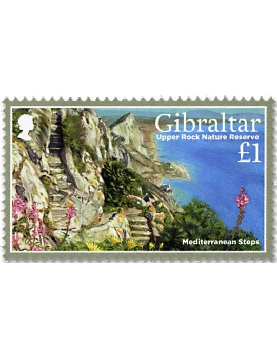 n°1819/1825 - Timbre GIBRALTAR Poste