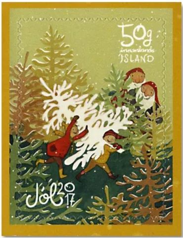 n°1469/1471 - Timbre ISLANDE Poste 2