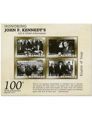 n°95 - Timbre TONGA Blocs et feuillets