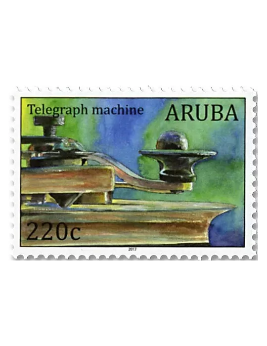 n°977 - Timbre ARUBA Poste