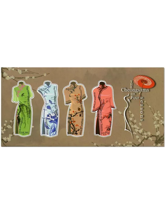 n°1493/1496 - Timbre TONGA Poste