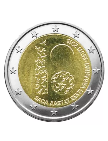 2 EURO COMMEMORATIVE 2018 : ESTONIE (100 ans République)