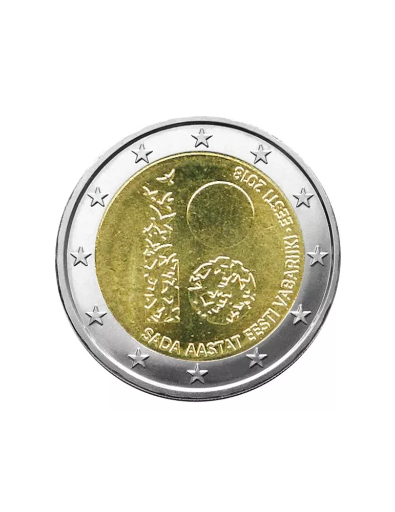 2 EURO COMMEMORATIVE 2018 : ESTONIE (100 ans République)