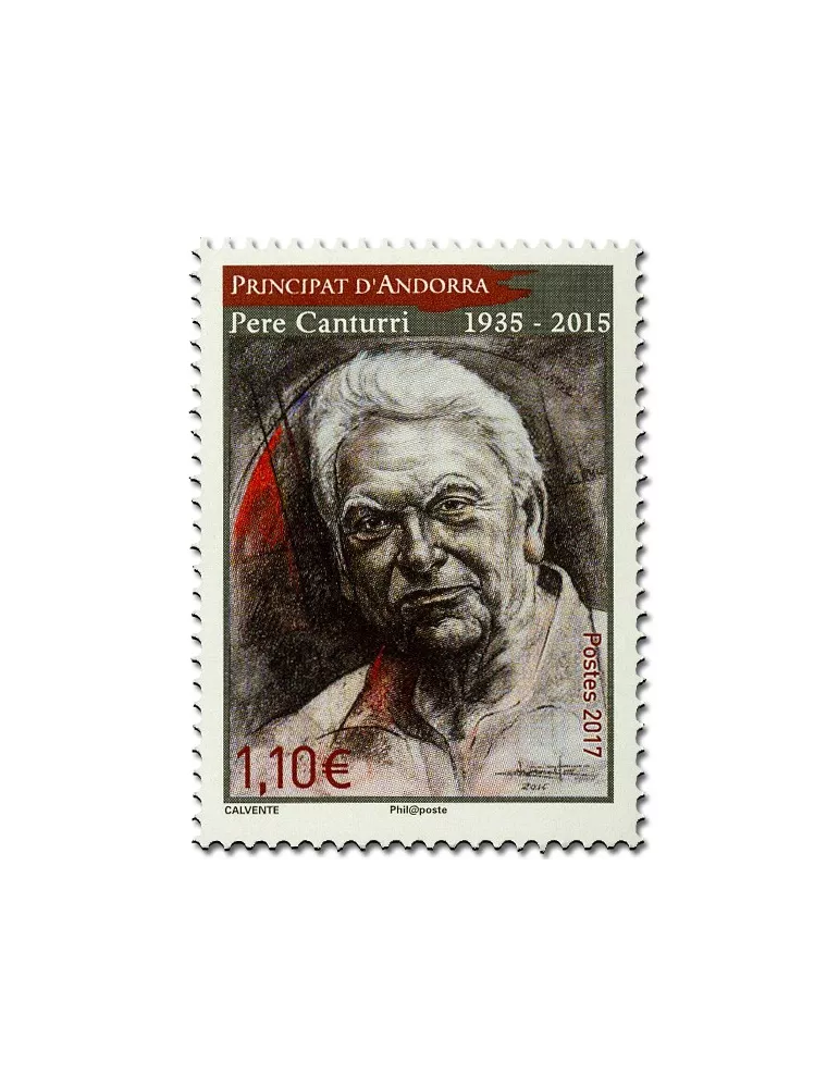 n° 804 - Timbre Andorre Poste