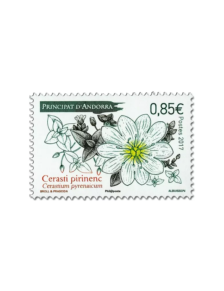 n° 806 - Timbre Andorre Poste