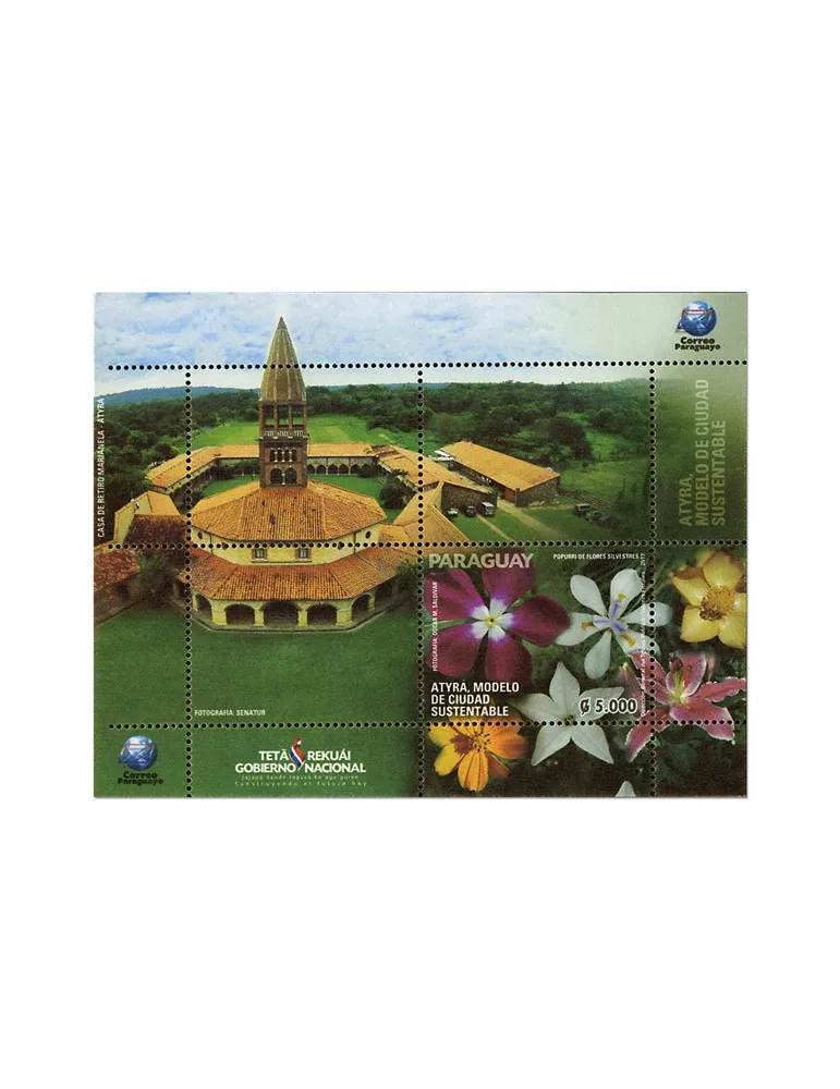 n° 67 - Timbre PARAGUAY Blocs et feuillets
