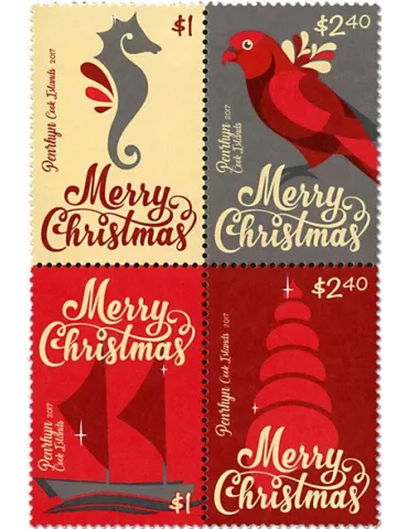 n° 598/601 - Timbre PENRHYN Poste