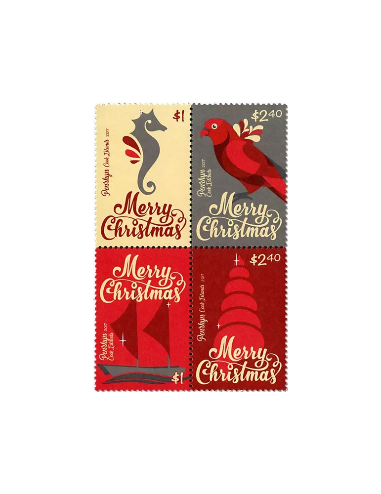 n° 598/601 - Timbre PENRHYN Poste