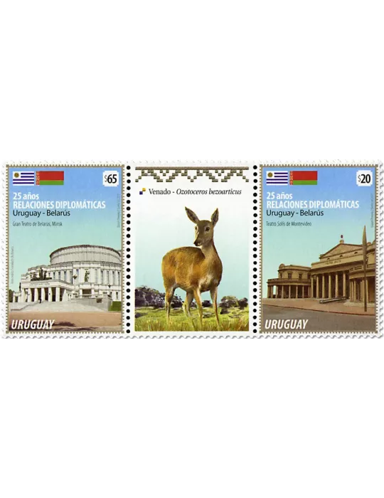 n° 2851/2852 - Timbre URUGUAY Poste