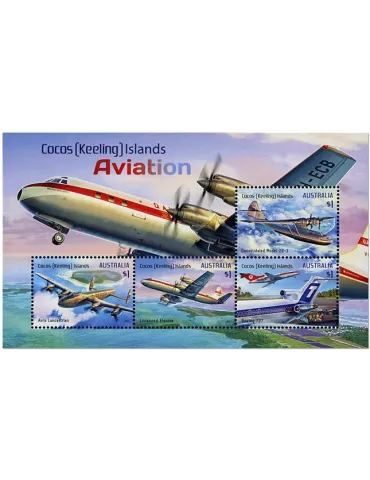 n° 22 - Timbre COCOS (ILES) Blocs et feuillets