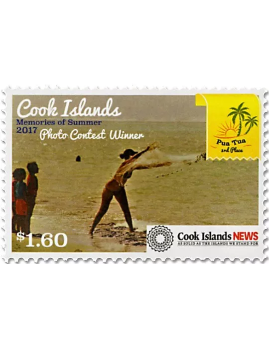 n° 1718/1720 - Timbre COOK (Oc) Poste