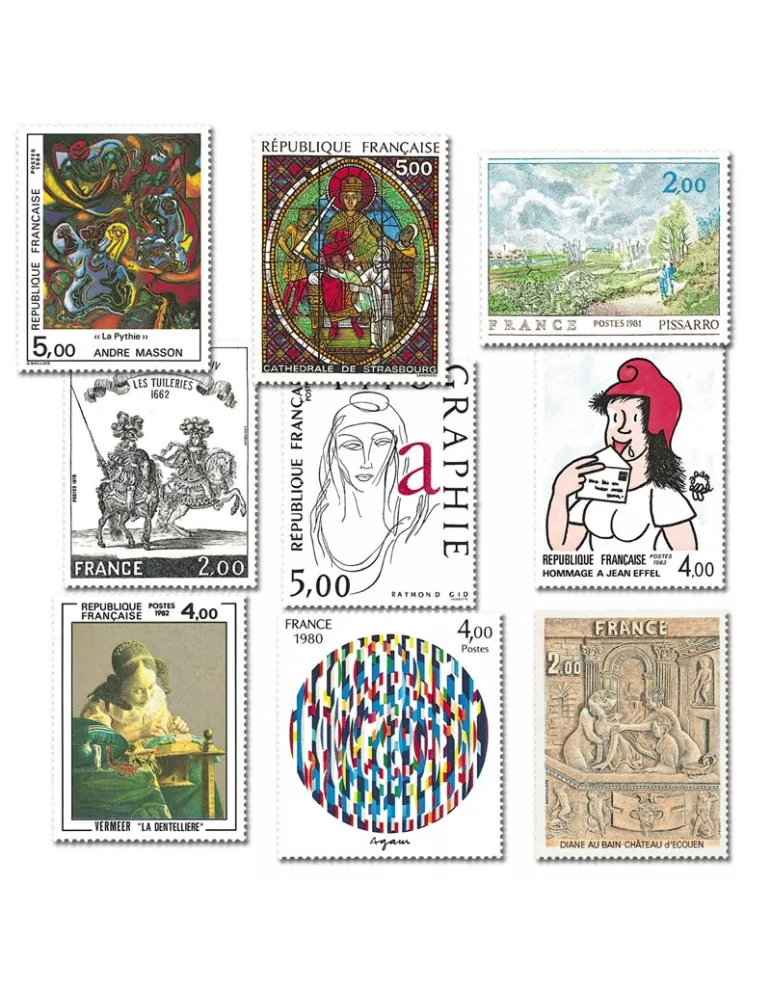 FRANCE : Série Artistique (1978/2000)