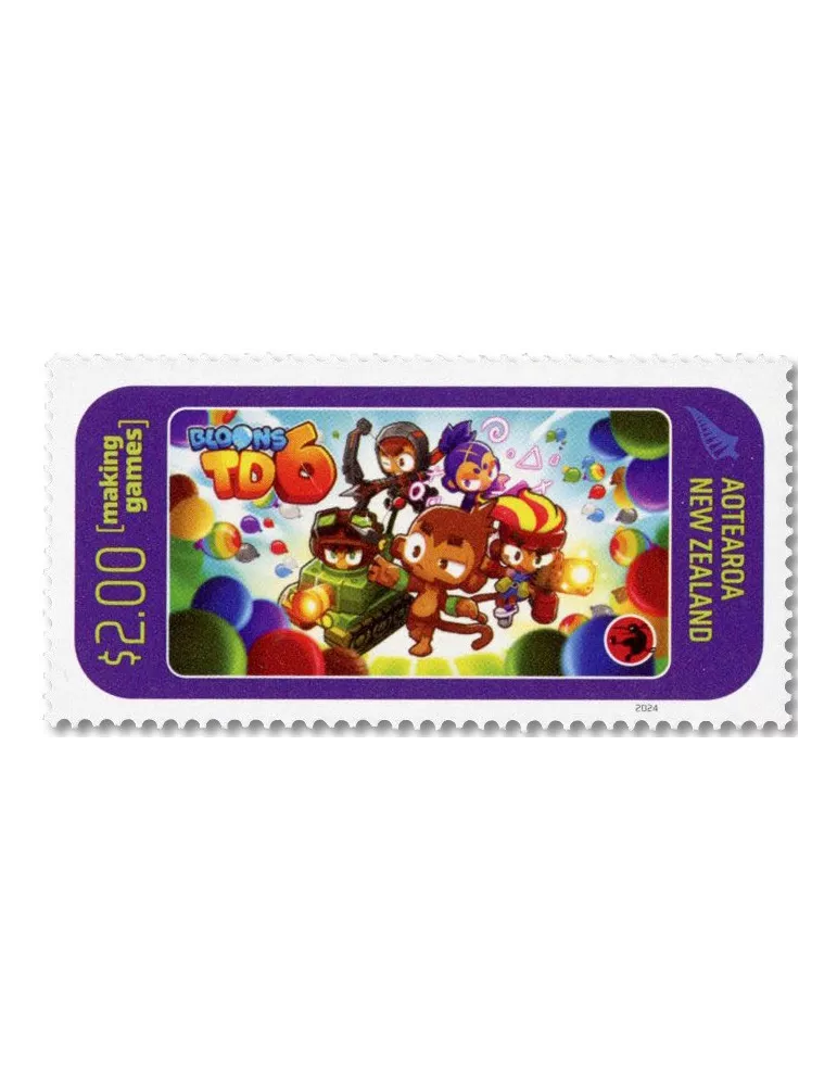 n° 3807/3811 - Timbre NOUVELLE-ZELANDE Poste